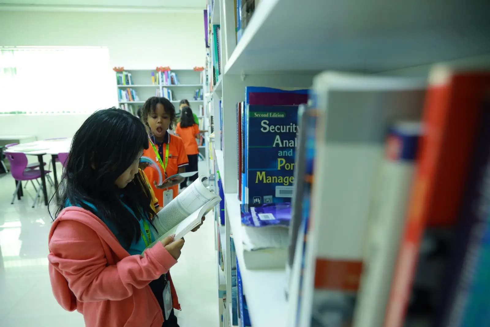 Library at Woodlem British School