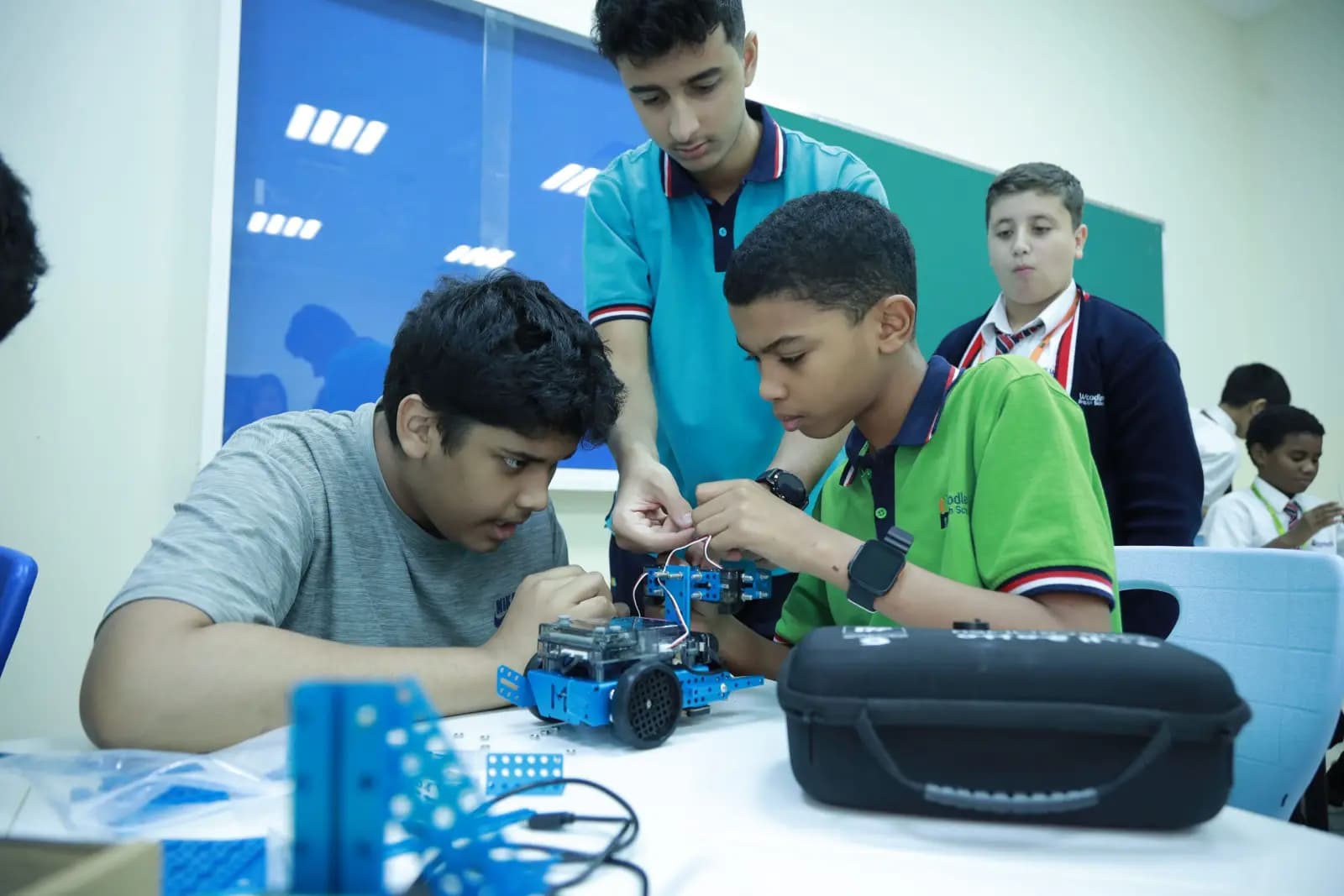 Robotics project at Woodlem British School