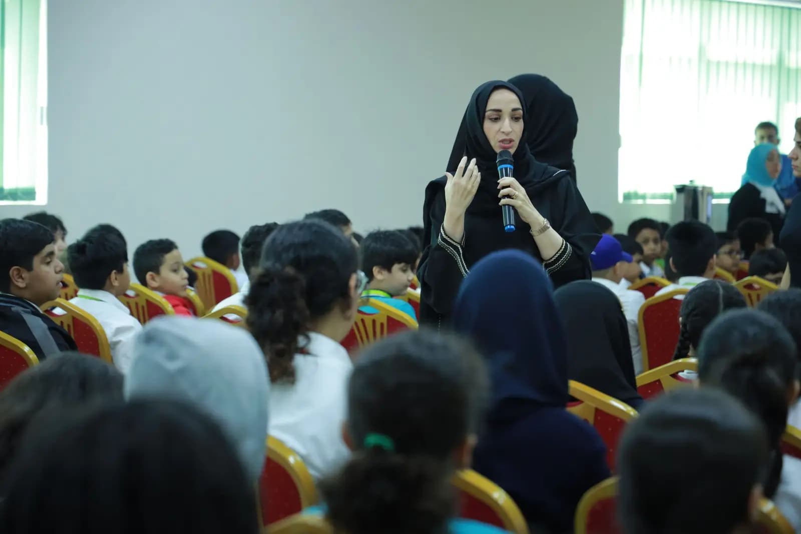 Woodlem British School assembly