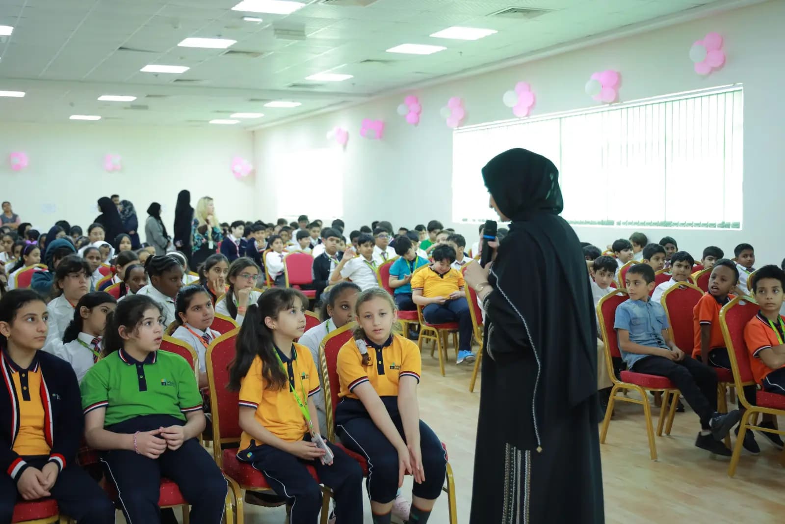 Students at Woodlem British School